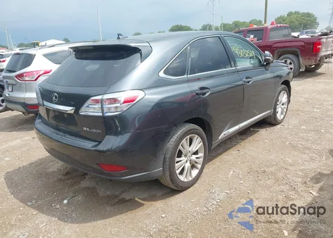 2011 Lexus Rx 450H from USA, damaged, VIN JTJZB1BA8B2403936